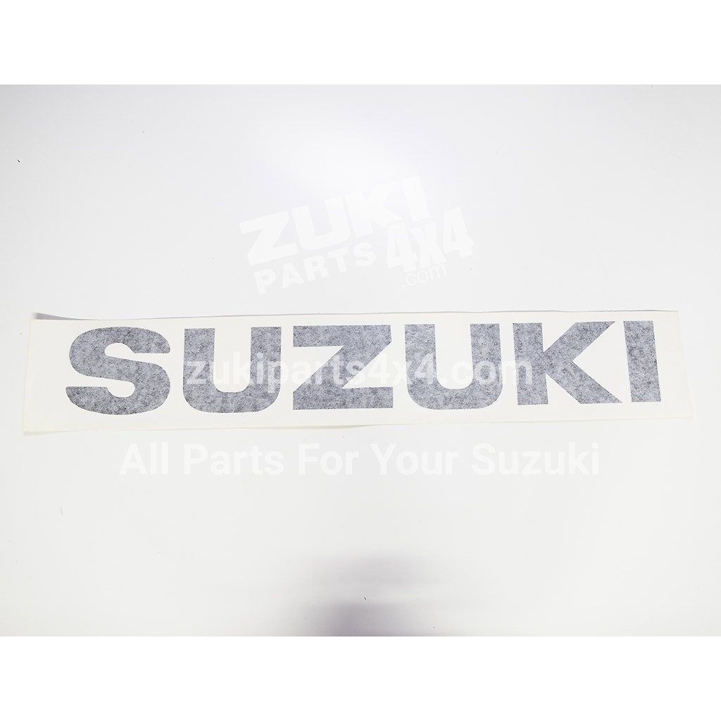 Autocolante "Suzuki" Cinza P/Porta de Trás